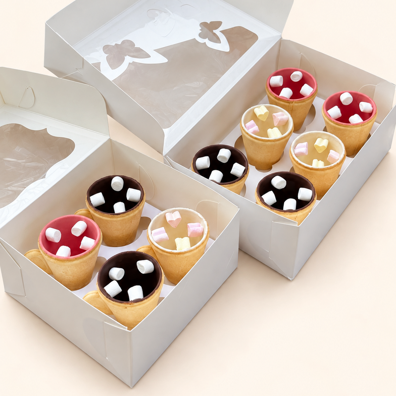10 Filiżanek z marshmallow