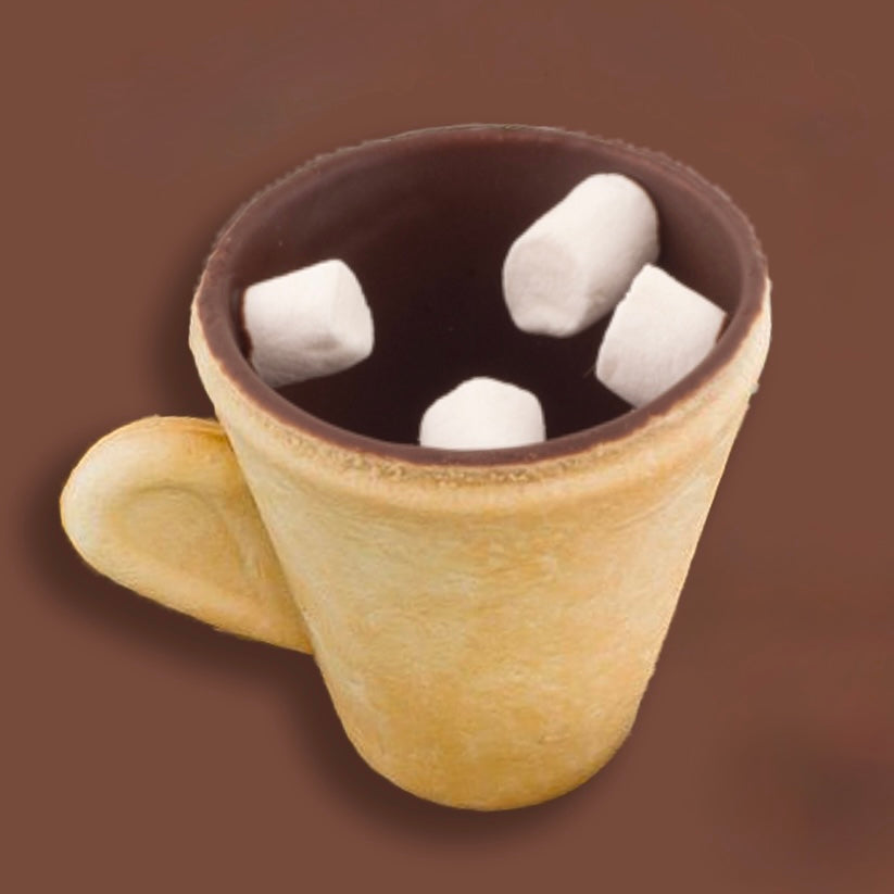 Filiżanka Ciemna z marshmallow