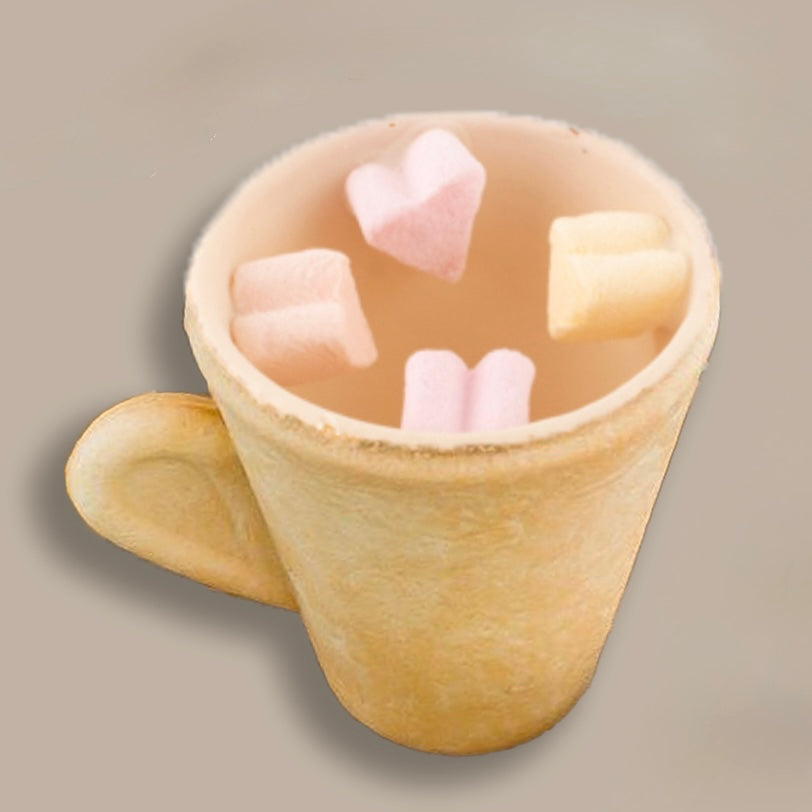 Filiżanka Biała z marshmallow